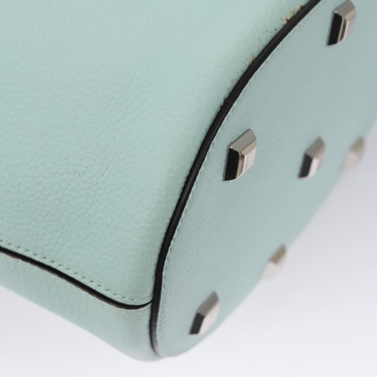 Salvatore Ferragamo Gancini Green Leather Shoulder Bag (Pre-Owned) Size ONE SIZE - 12 Thumbnail