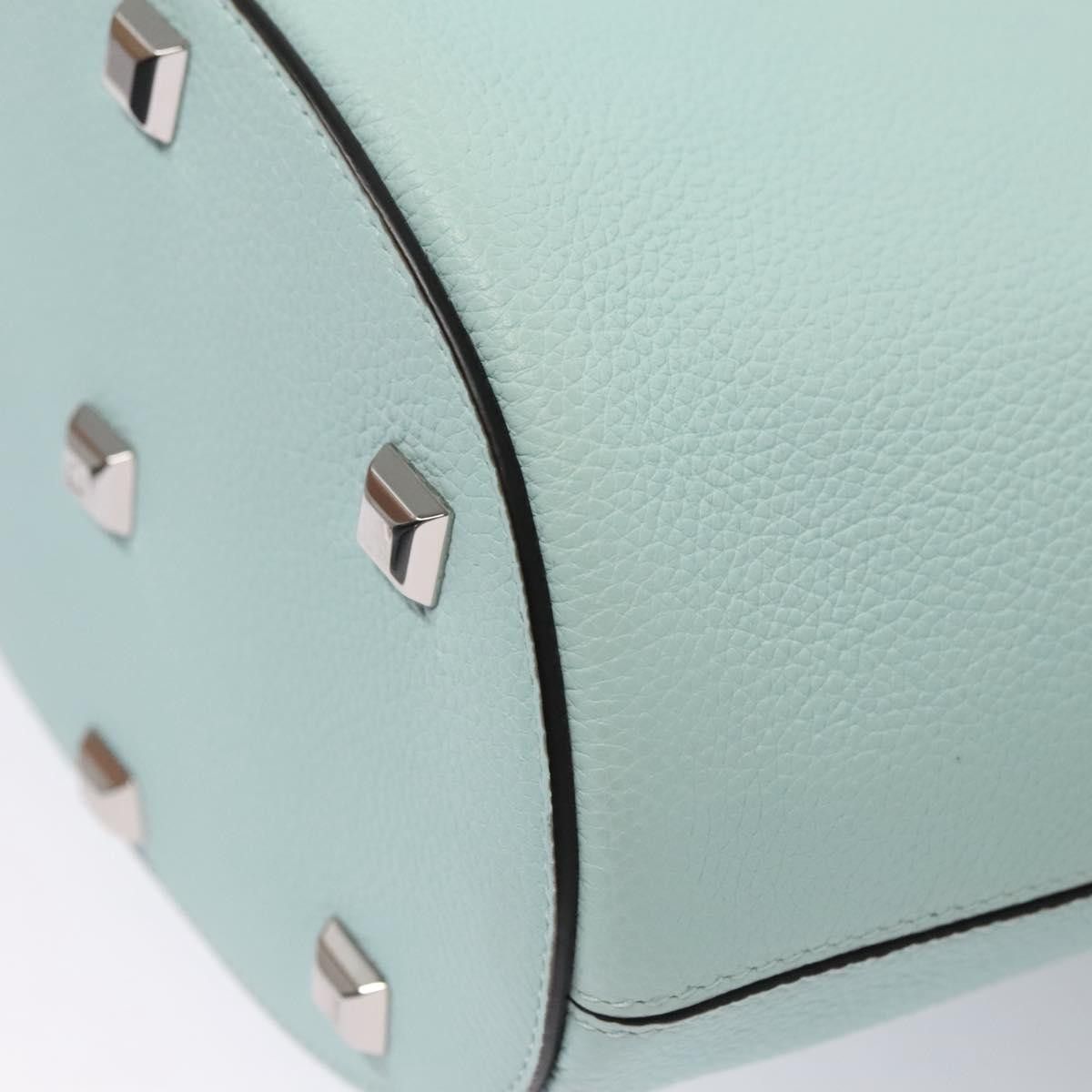 Salvatore Ferragamo Gancini Green Leather Shoulder Bag (Pre-Owned) Size ONE SIZE - 13 Thumbnail