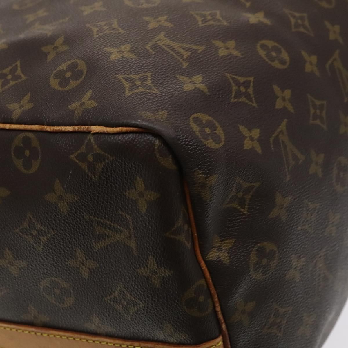 Louis Vuitton Keepall Bandoulière 60 Brown Canvas Travel Bag (Pre-Owned) Size ONE SIZE - 11 Thumbnail