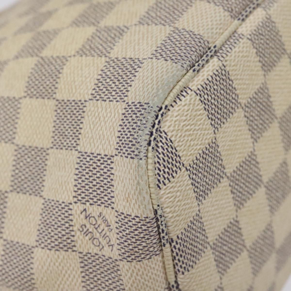 Louis Vuitton Neverfull Pm White Canvas Tote Bag (Pre-Owned) Size ONE SIZE - 18 Thumbnail