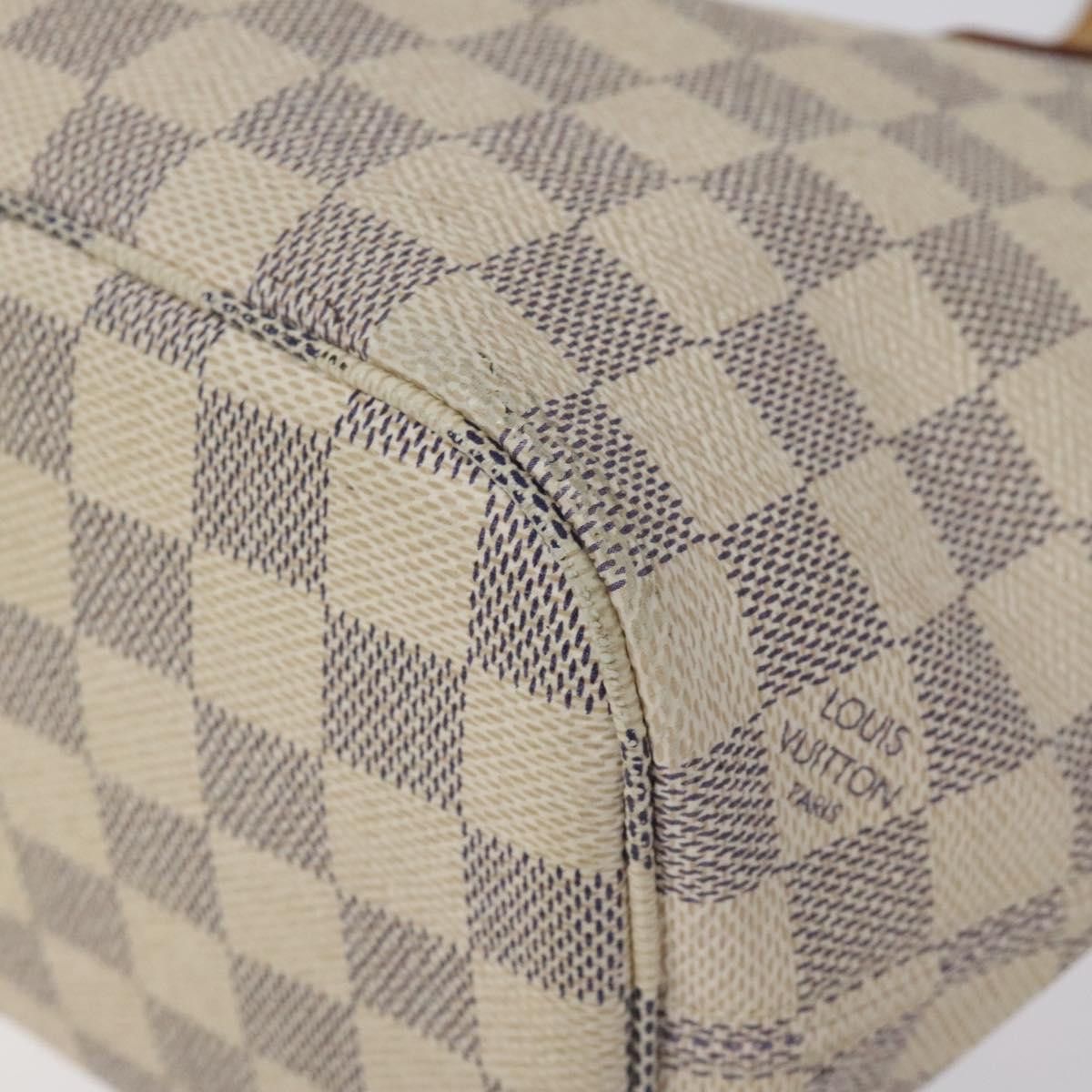Louis Vuitton Neverfull Pm White Canvas Tote Bag (Pre-Owned) Size ONE SIZE - 8 Thumbnail