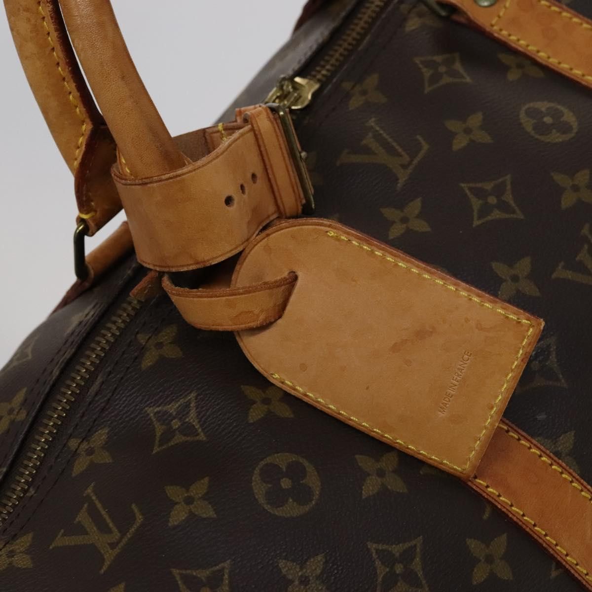 Louis Vuitton Keepall 60 Brown Canvas Travel Bag (Pre-Owned) Size ONE SIZE - 18 Thumbnail