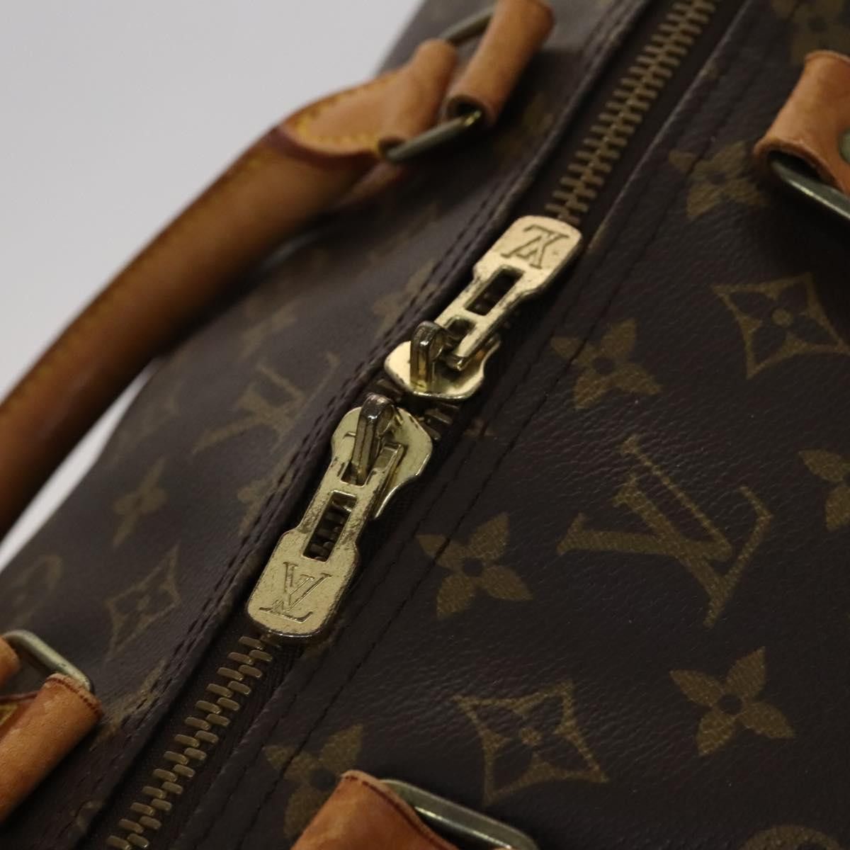 Louis Vuitton Keepall 60 Brown Canvas Travel Bag (Pre-Owned) Size ONE SIZE - 13 Thumbnail