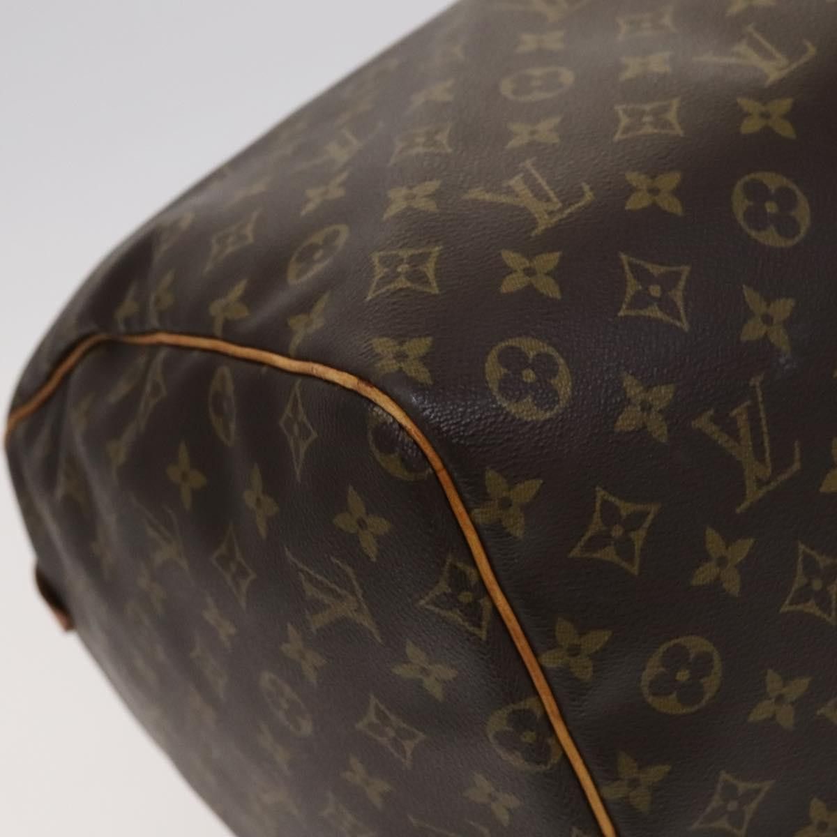 Louis Vuitton Keepall 60 Brown Canvas Travel Bag (Pre-Owned) Size ONE SIZE - 9 Thumbnail