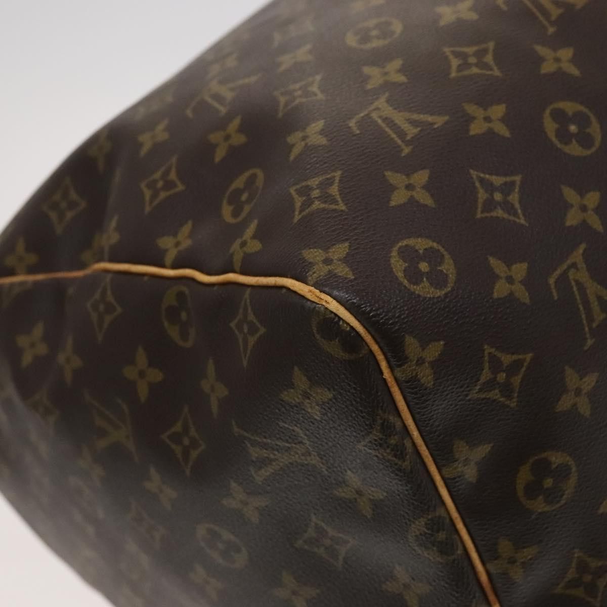 Louis Vuitton Keepall 60 Brown Canvas Travel Bag (Pre-Owned) Size ONE SIZE - 11 Thumbnail