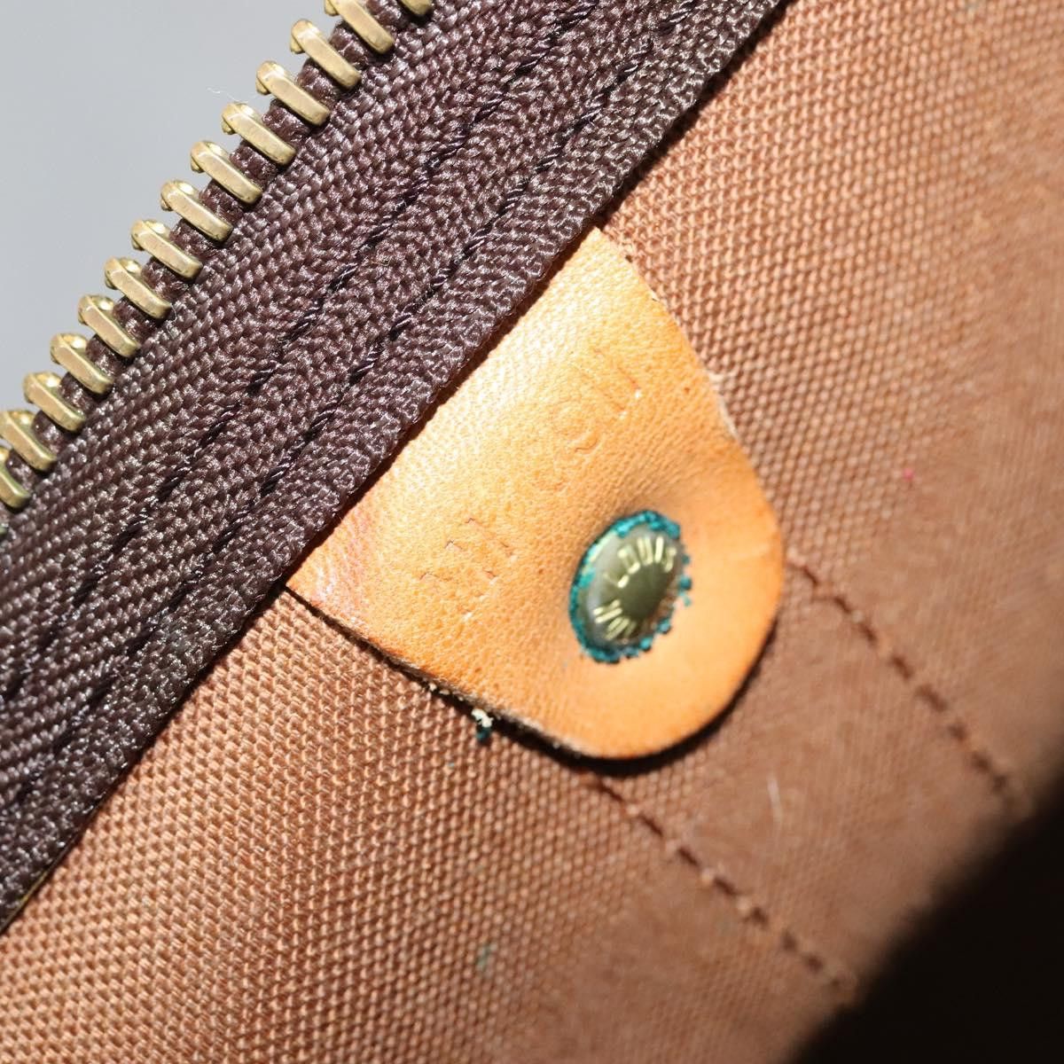Louis Vuitton Keepall 60 Brown Canvas Travel Bag (Pre-Owned) Size ONE SIZE - 16 Thumbnail