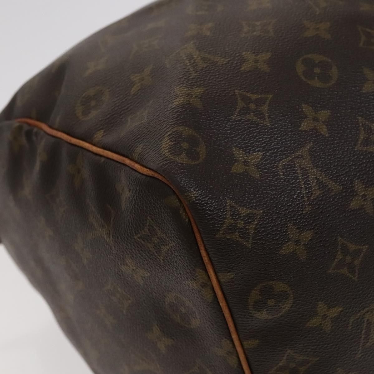 Louis Vuitton Keepall 50 Brown Canvas Travel Bag (Pre-Owned) Size ONE SIZE - 11 Thumbnail