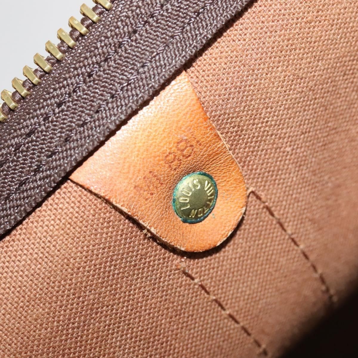 Louis Vuitton Keepall 60 Brown Canvas Travel Bag (Pre-Owned) Size ONE SIZE - 17 Thumbnail