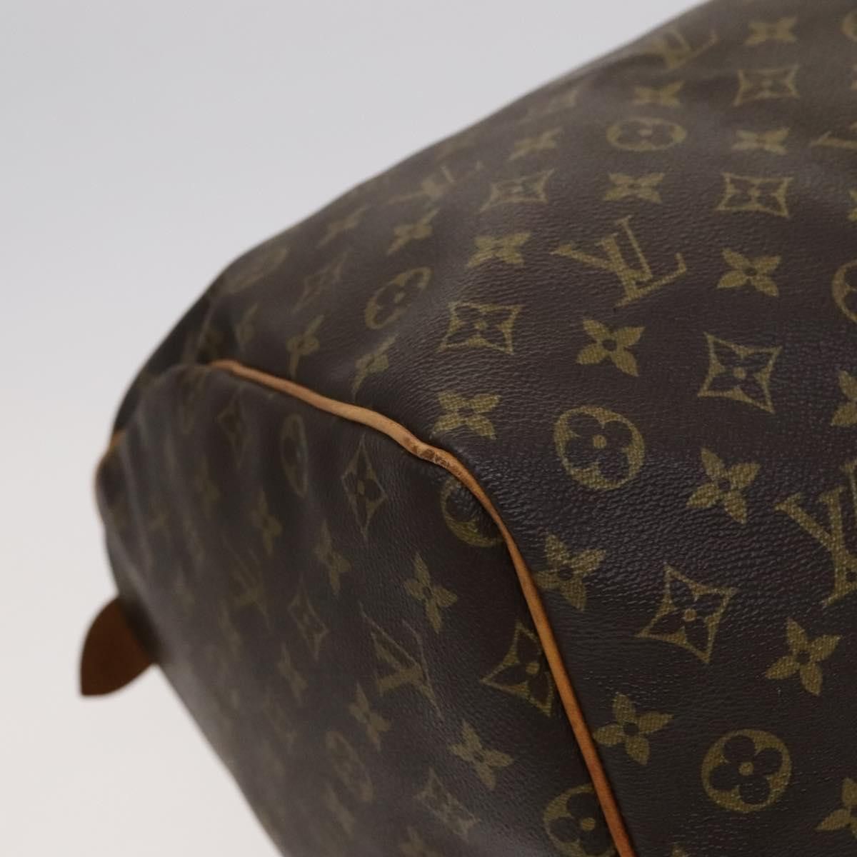 Louis Vuitton Keepall 60 Brown Canvas Travel Bag (Pre-Owned) Size ONE SIZE - 9 Thumbnail