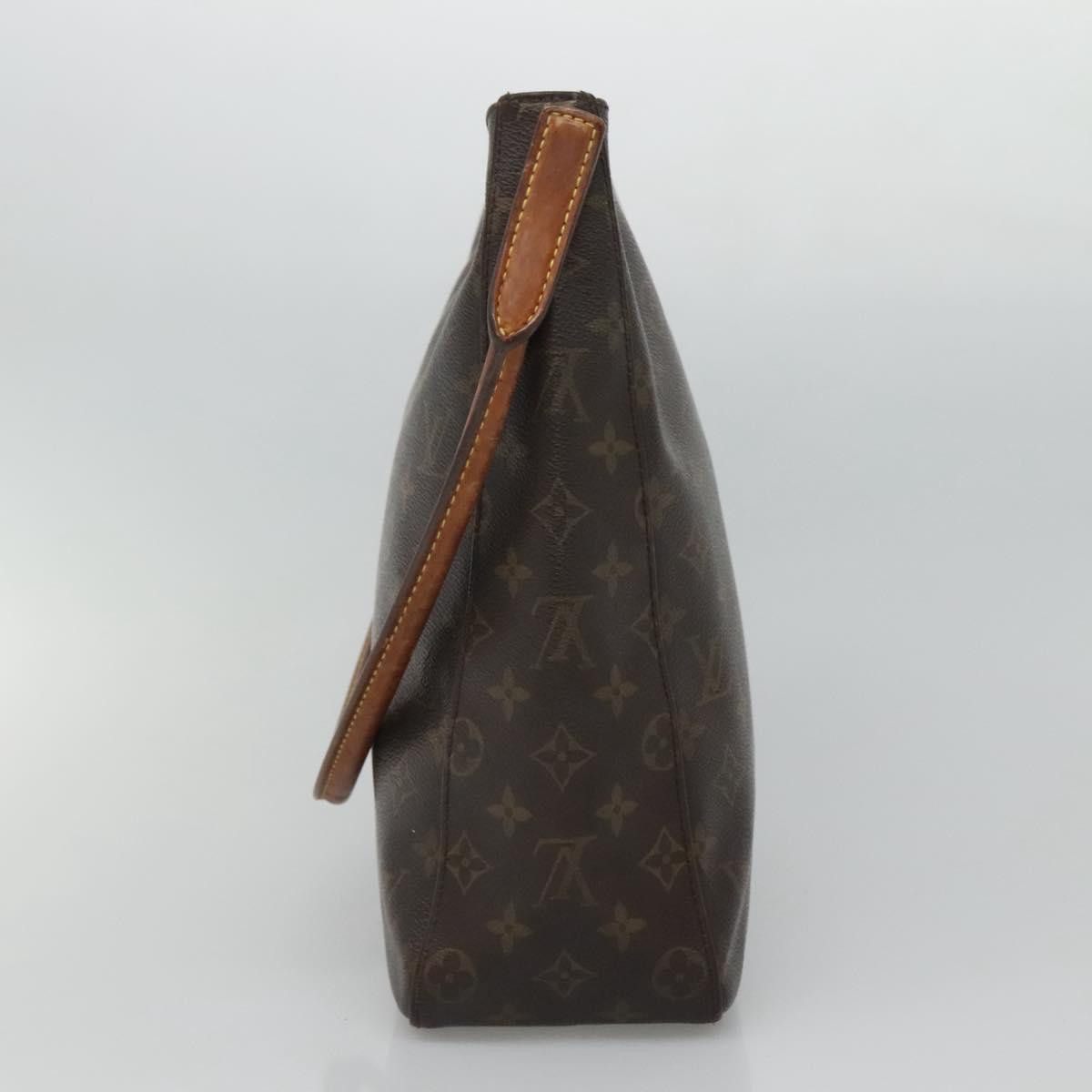 Louis Vuitton Looping Gm Brown Canvas Shoulder Bag (Pre-Owned) Size ONE SIZE - 4 Thumbnail