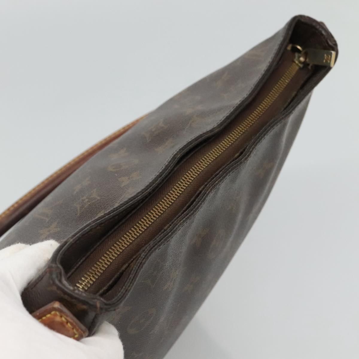 Louis Vuitton Looping Gm Brown Canvas Shoulder Bag (Pre-Owned) Size ONE SIZE - 13 Thumbnail