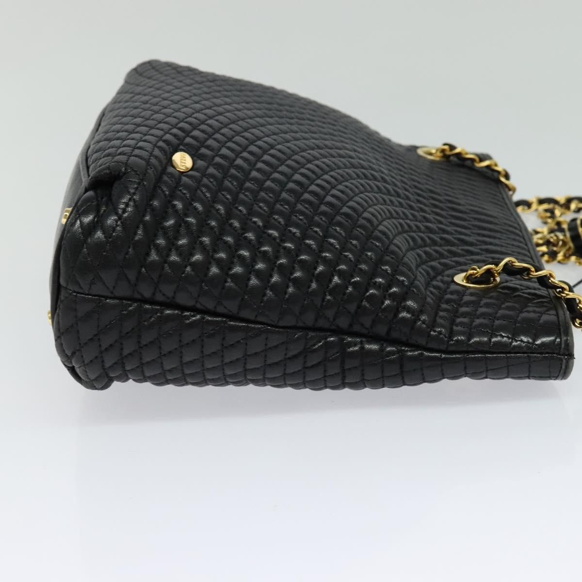 Bally Black Leather Shoulder Bag (Pre-Owned) Size ONE SIZE - 4 Thumbnail