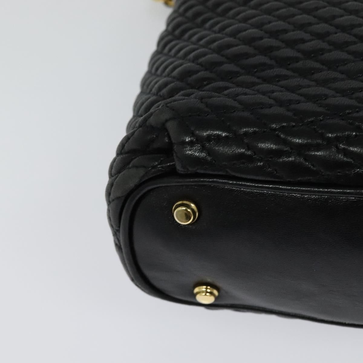 Bally Black Leather Shoulder Bag (Pre-Owned) Size ONE SIZE - 8 Thumbnail