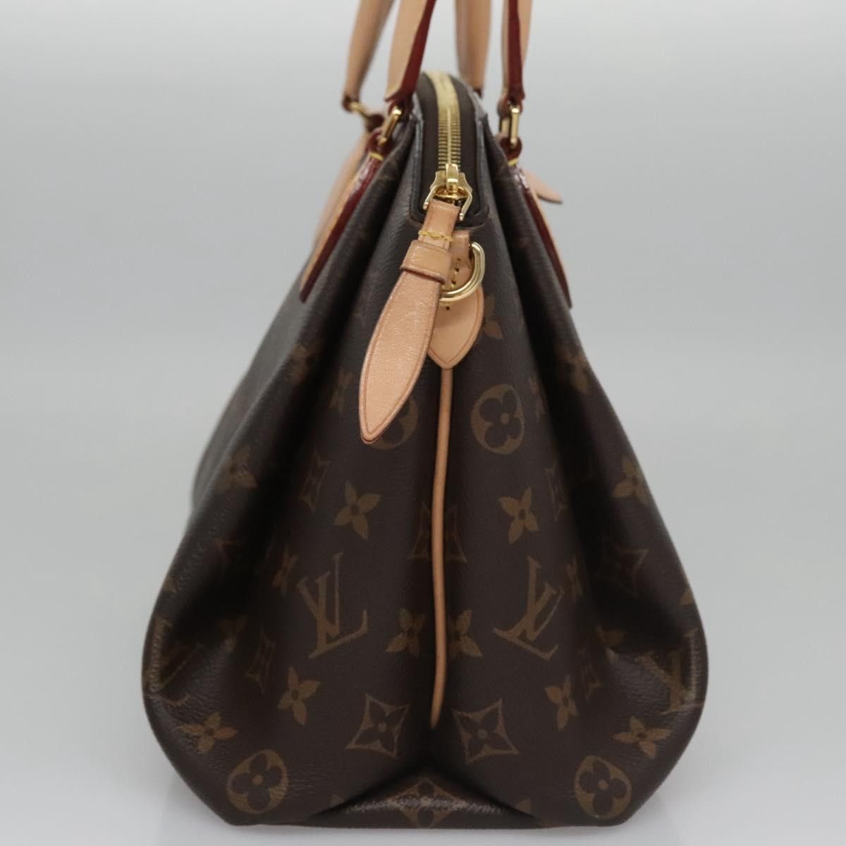 Louis Vuitton Rivoli Brown Canvas Handbag (Pre-Owned) Size ONE SIZE - 4 Thumbnail