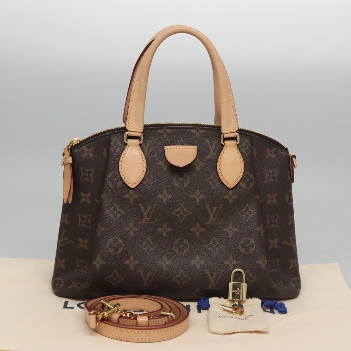 Louis Vuitton Rivoli Brown Canvas Handbag (Pre-Owned) Size ONE SIZE - 17 Thumbnail