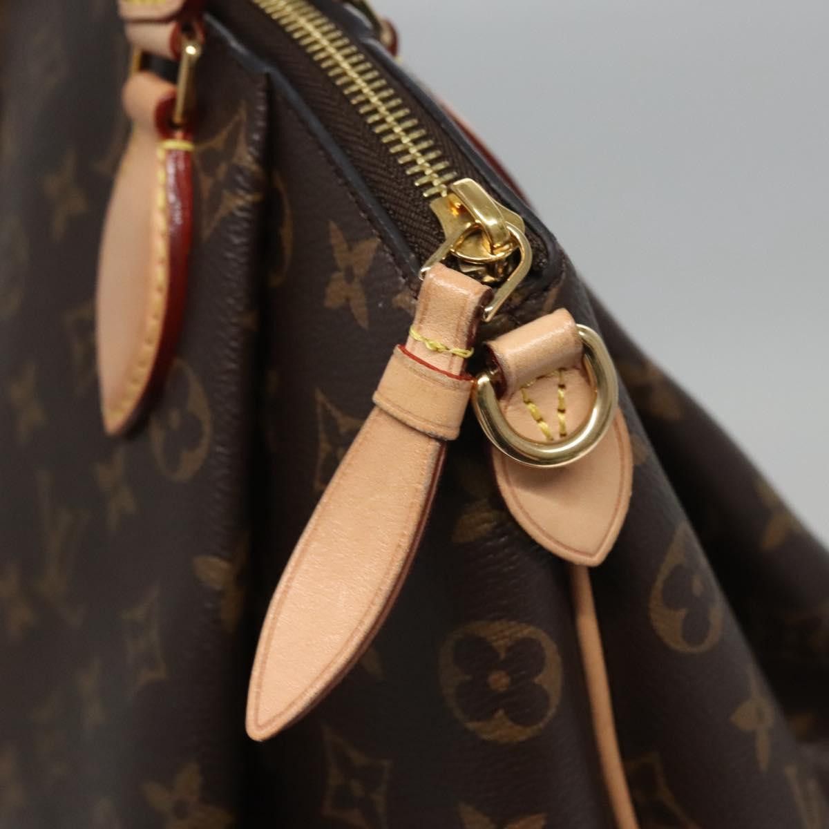 Louis Vuitton Rivoli Brown Canvas Handbag (Pre-Owned) Size ONE SIZE - 12 Thumbnail