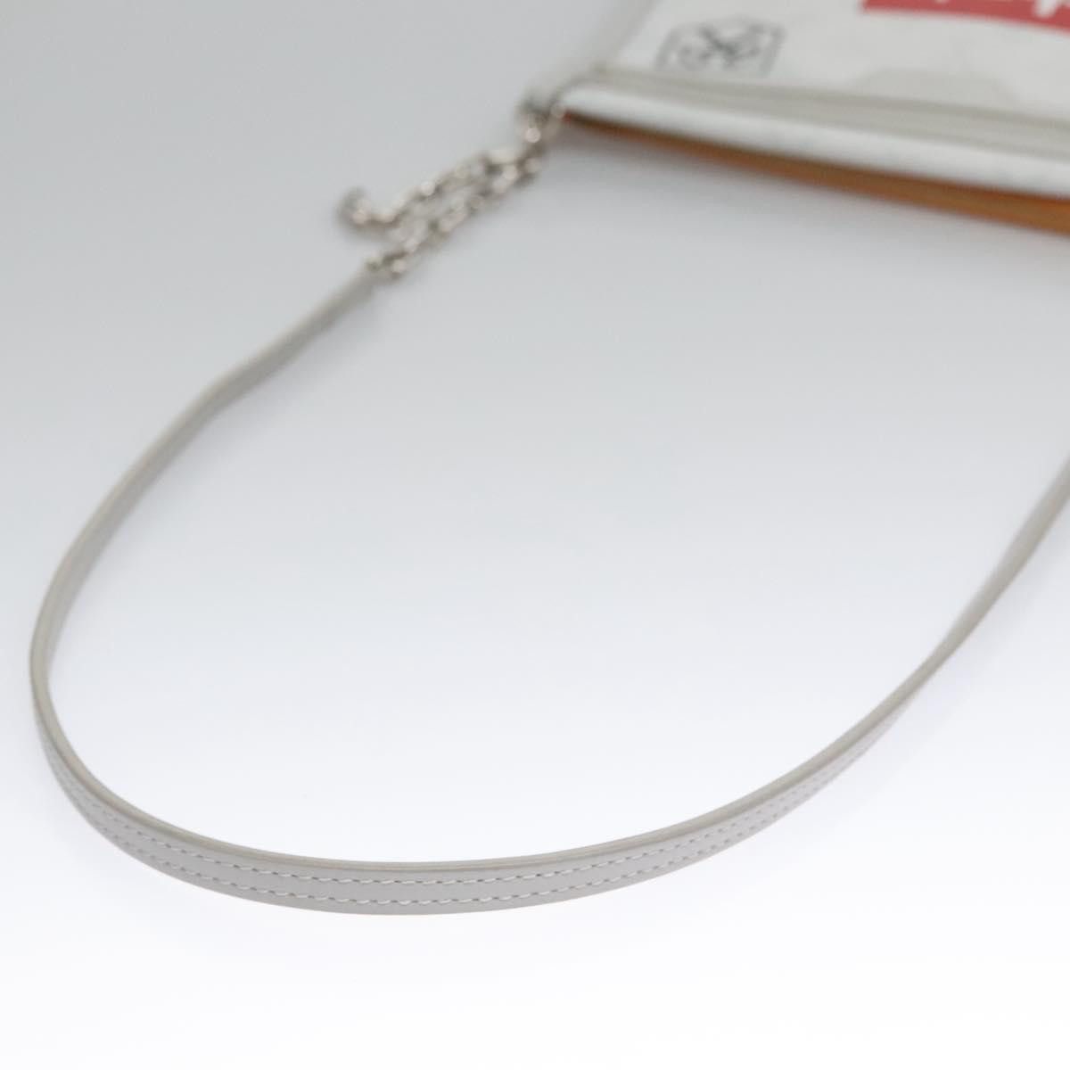 Louis Vuitton Flat Messenger Grey Canvas Shoulder Bag (Pre-Owned) Size ONE SIZE - 6 Thumbnail