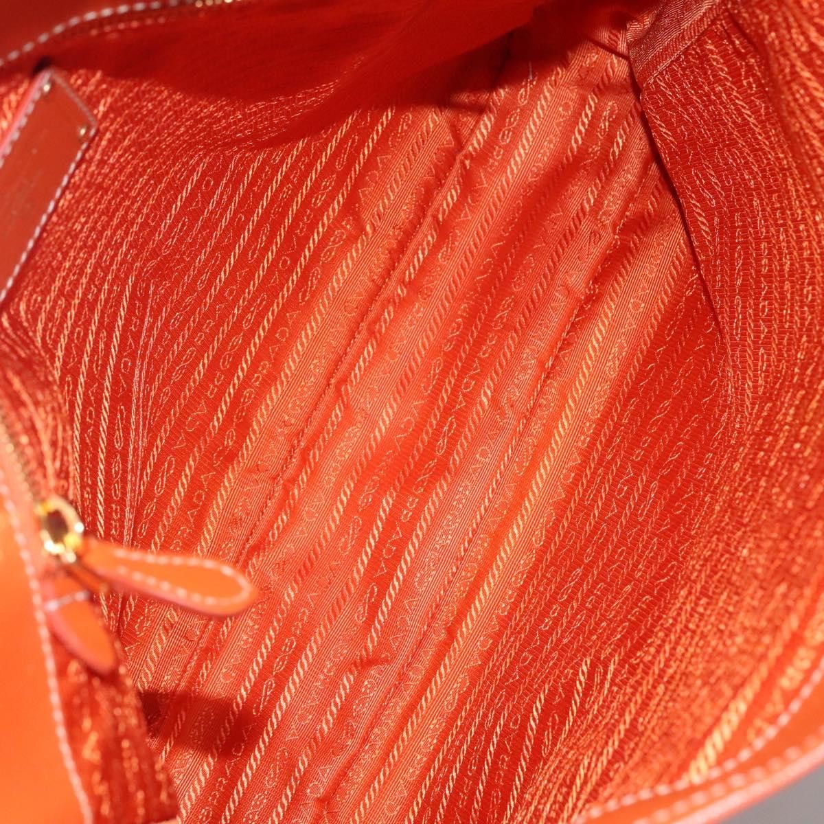 Prada Re-Nylon Orange Synthetic Tote Bag (Pre-Owned) Size ONE SIZE - 11 Thumbnail