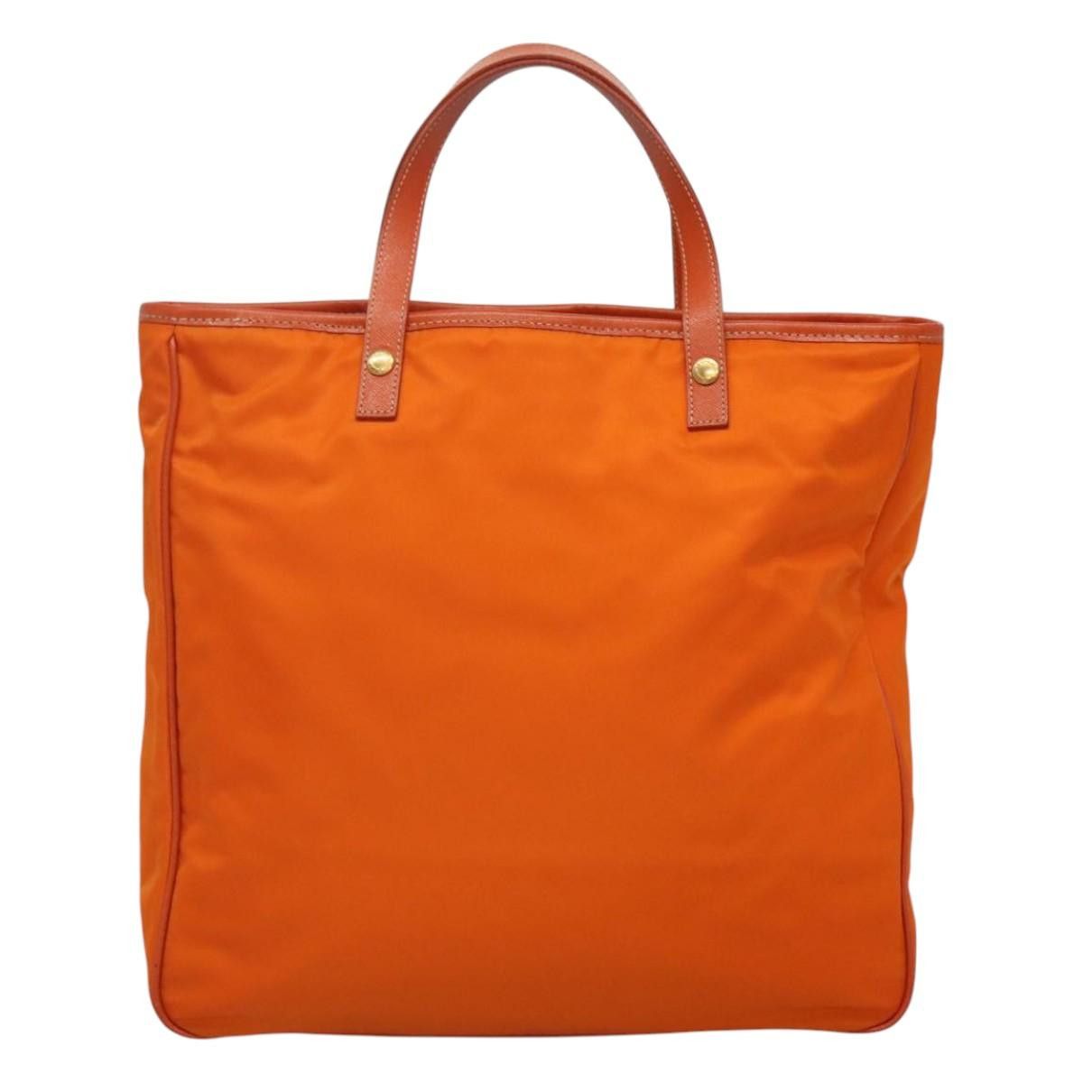 Prada Re-Nylon Orange Synthetic Tote Bag (Pre-Owned) Size ONE SIZE - 2 Thumbnail