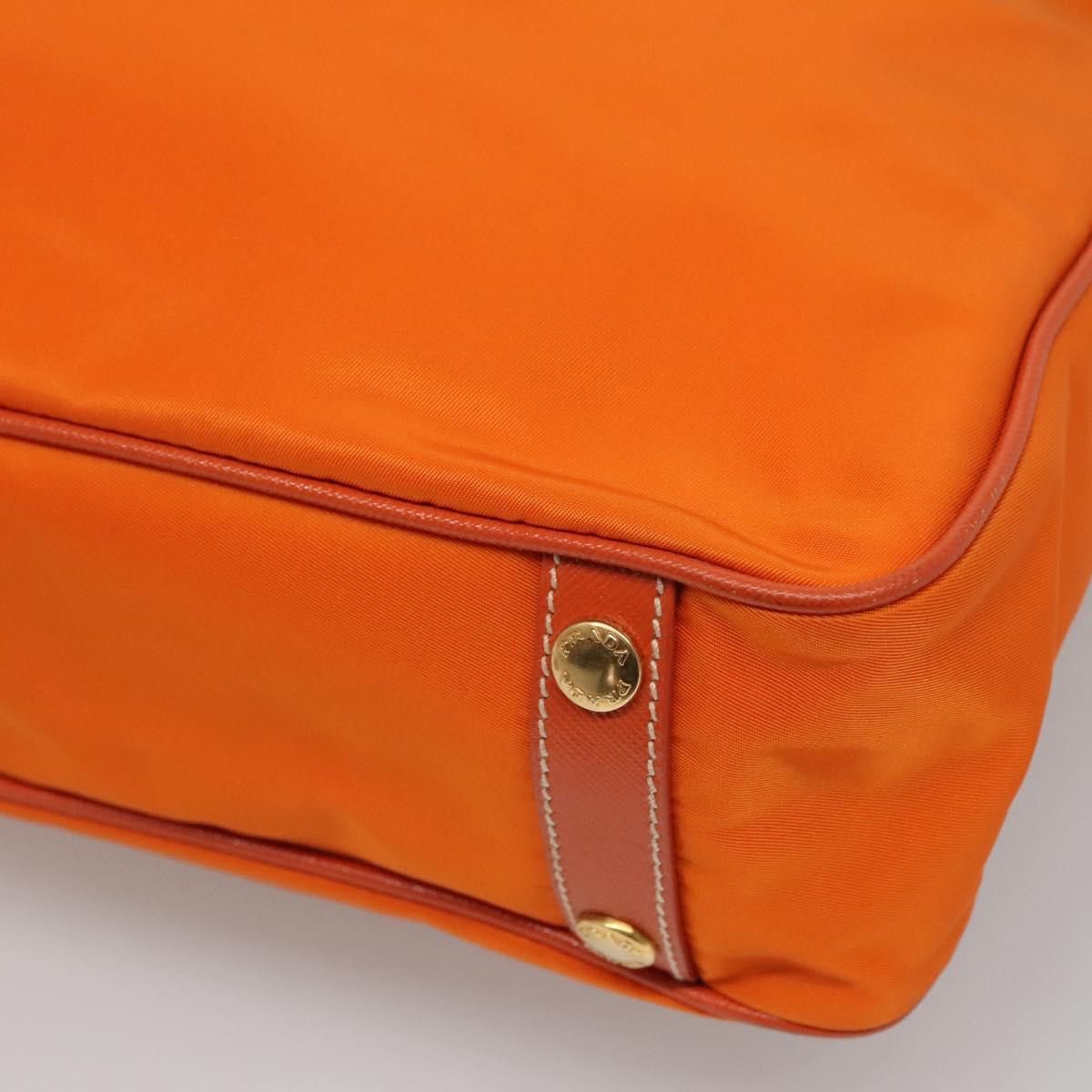 Prada Re-Nylon Orange Synthetic Tote Bag (Pre-Owned) Size ONE SIZE - 9 Thumbnail
