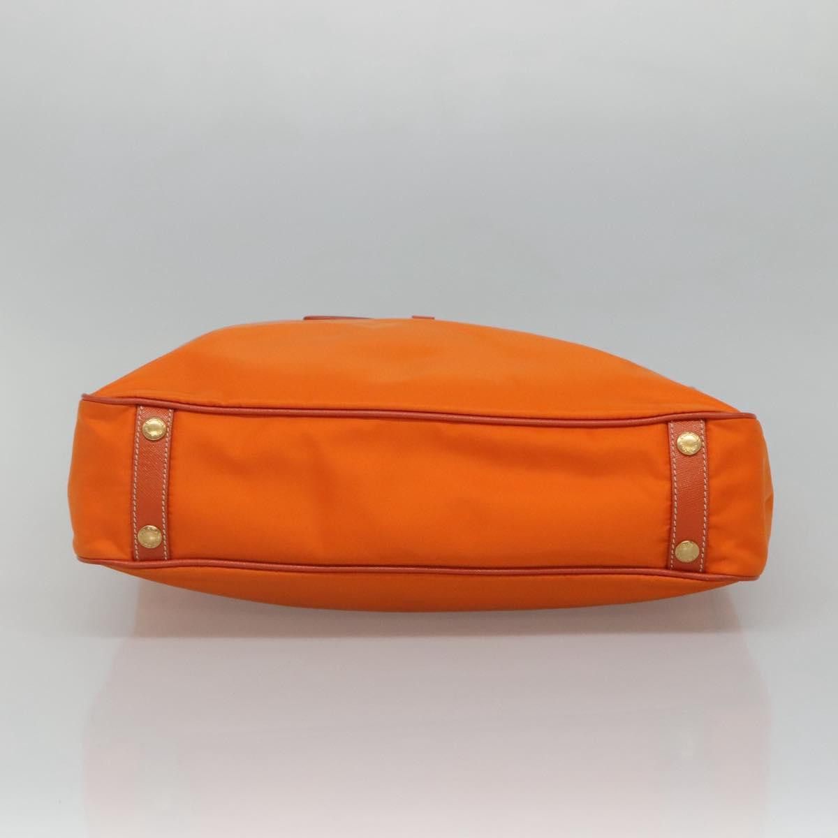 Prada Re-Nylon Orange Synthetic Tote Bag (Pre-Owned) Size ONE SIZE - 19 Thumbnail