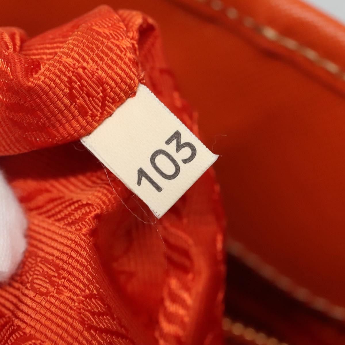 Prada Re-Nylon Orange Synthetic Tote Bag (Pre-Owned) Size ONE SIZE - 13 Thumbnail