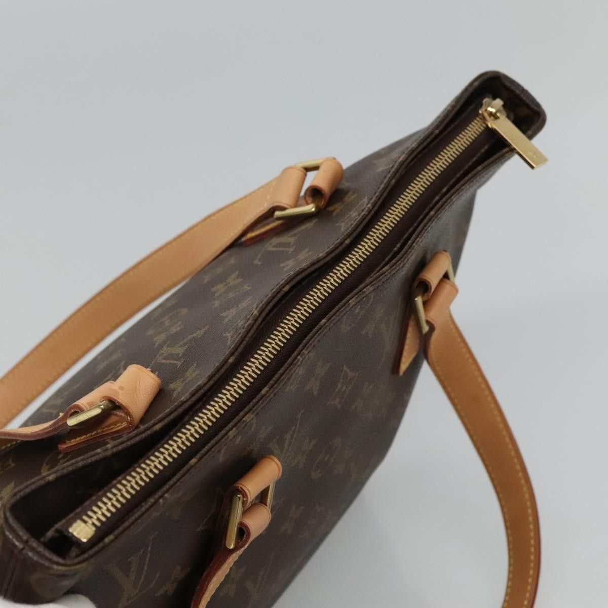 Louis Vuitton Piano Brown Canvas Tote Bag (Pre-Owned) Size ONE SIZE - 13 Thumbnail
