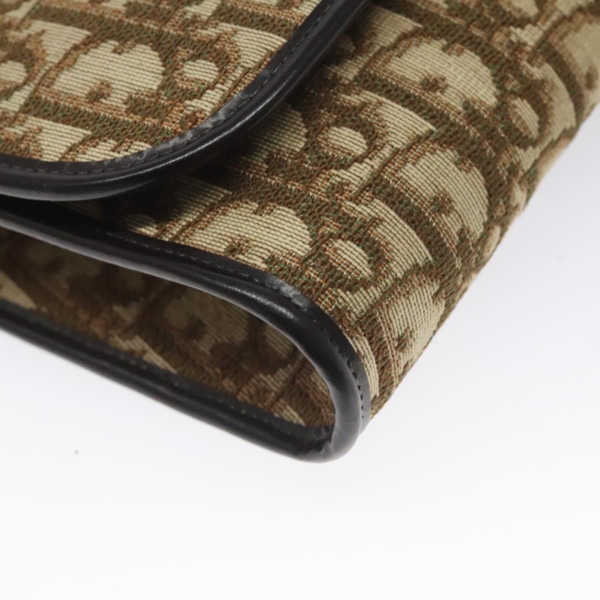 Dior Trotter Canvas Shoulder Bag Beige Canvas Shoulder Bag Size ONE SIZE - 9 Thumbnail