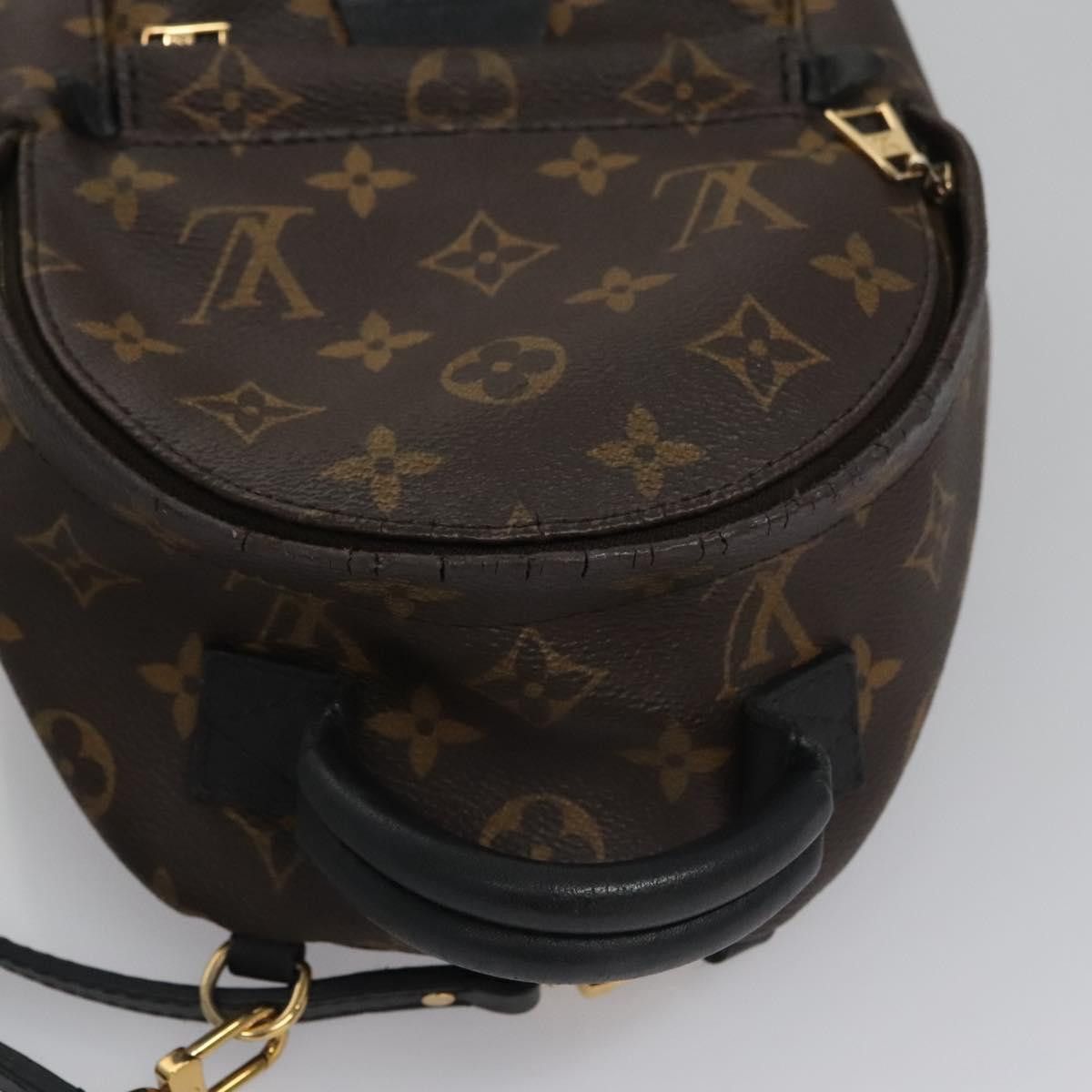 Louis Vuitton Palm Springs Mini Brown Canvas Backpack Bag (Pre-Owned) Size ONE SIZE - 5 Thumbnail
