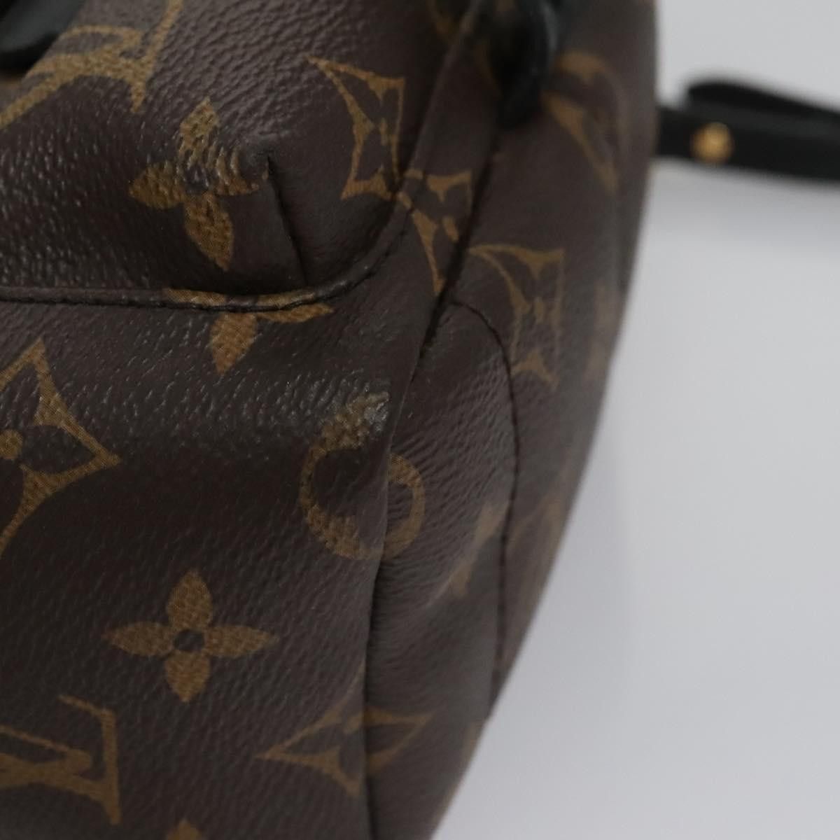 Louis Vuitton Palm Springs Mini Brown Canvas Backpack Bag (Pre-Owned) Size ONE SIZE - 12 Thumbnail