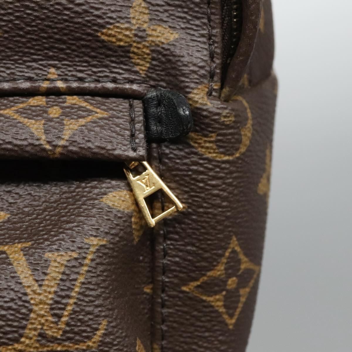 Louis Vuitton Palm Springs Mini Brown Canvas Backpack Bag (Pre-Owned) Size ONE SIZE - 19 Thumbnail
