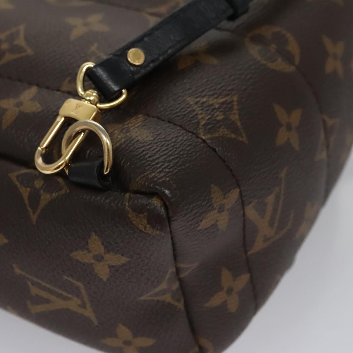 Louis Vuitton Palm Springs Mini Brown Canvas Backpack Bag (Pre-Owned) Size ONE SIZE - 14 Thumbnail
