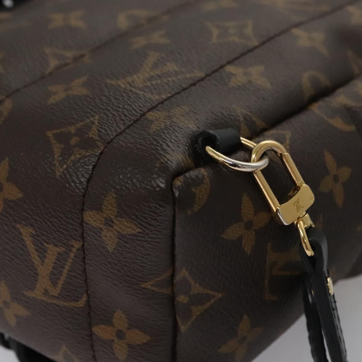 Louis Vuitton Palm Springs Mini Brown Canvas Backpack Bag (Pre-Owned) Size ONE SIZE - 15 Thumbnail