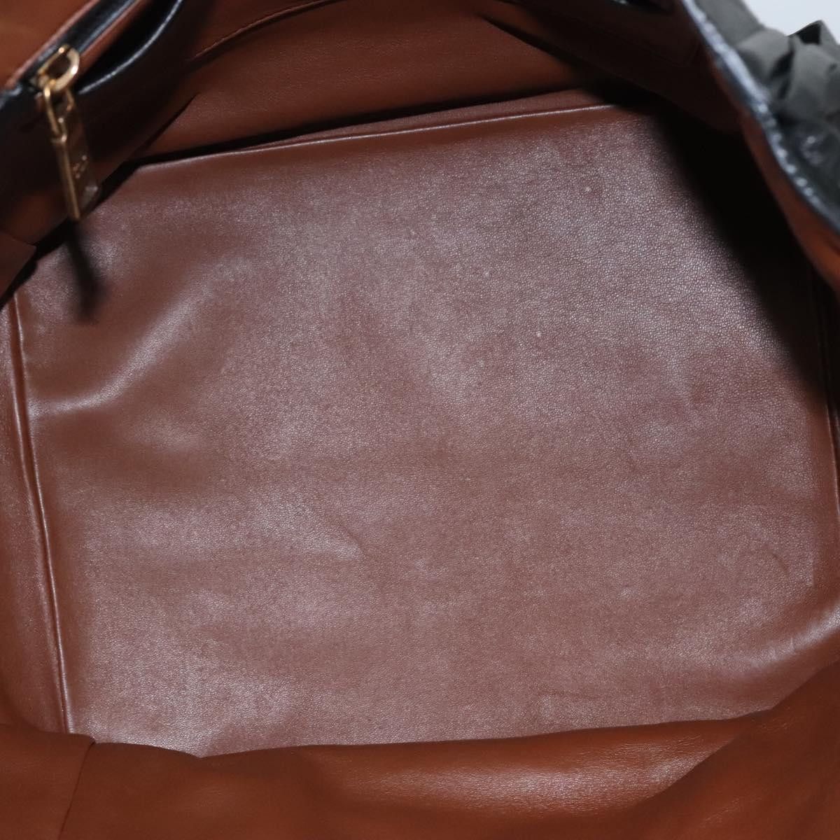 Prada Cervo Black Leather Handbag (Pre-Owned) Size ONE SIZE - 16 Thumbnail