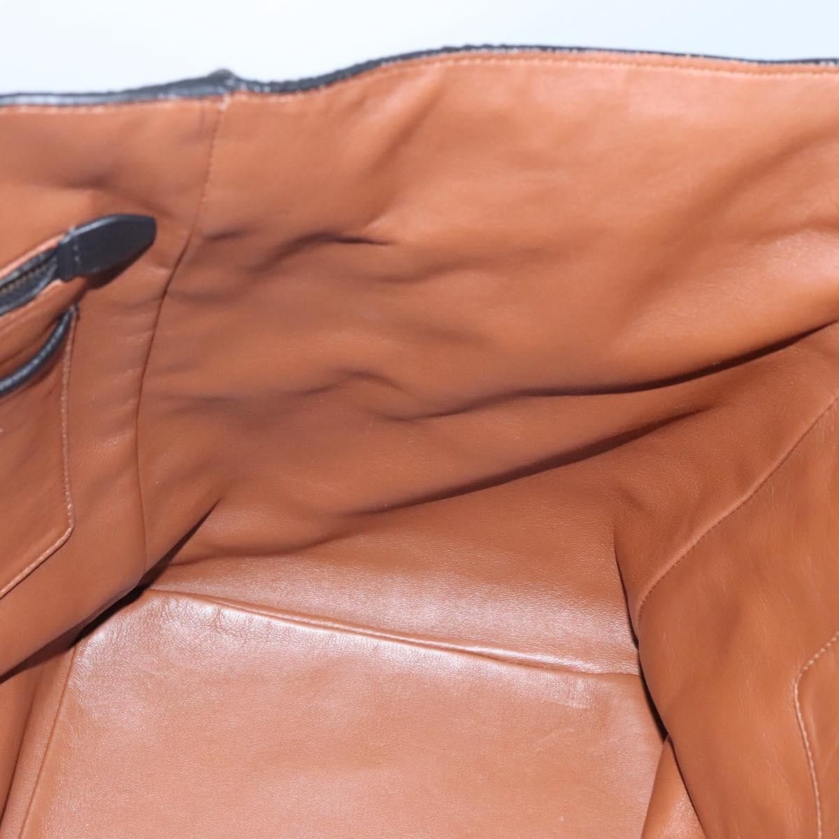 Prada Cervo Black Leather Handbag (Pre-Owned) Size ONE SIZE - 17 Thumbnail