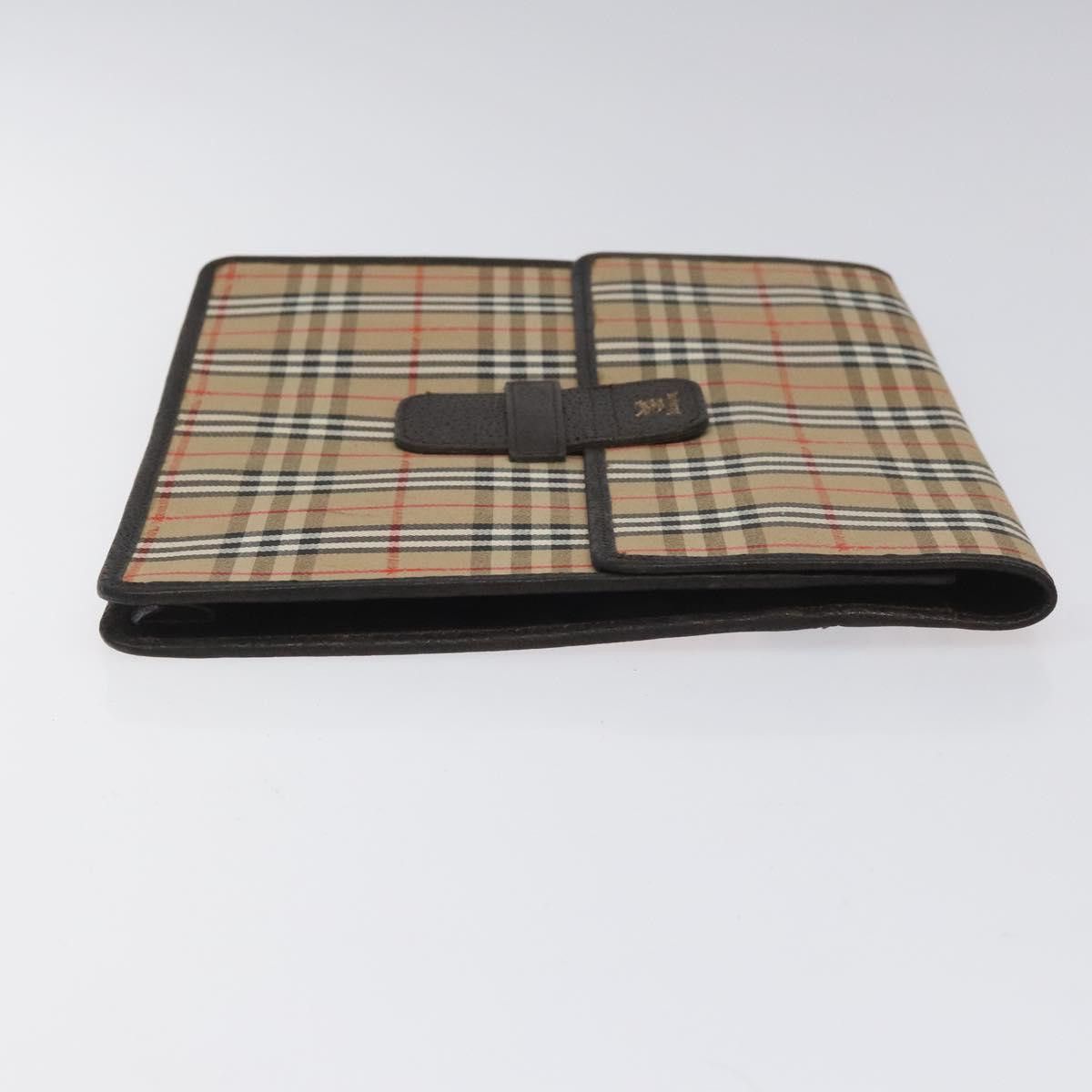 Burberry Nova Check Beige Canvas Clutch Bag (Pre-Owned) Size ONE SIZE - 3 Thumbnail