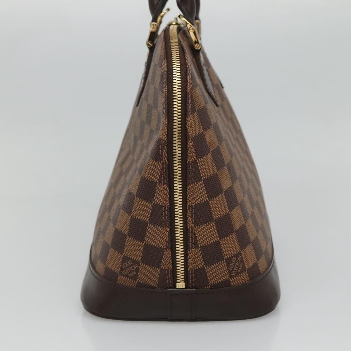 Louis Vuitton Alma Brown Canvas Handbag (Pre-Owned) Size ONE SIZE - 4 Thumbnail
