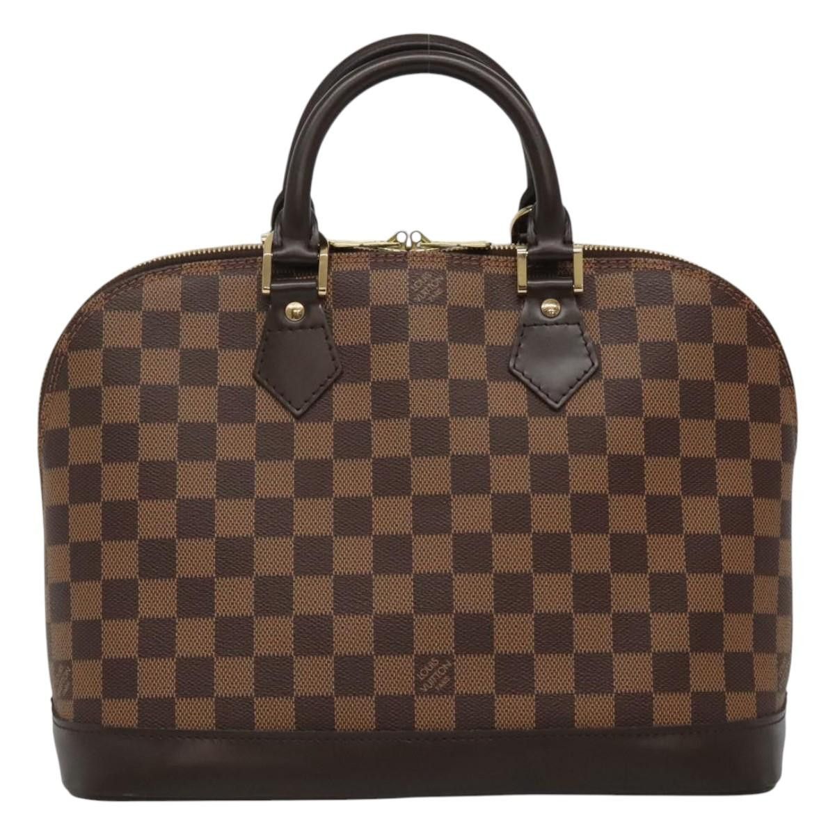 Louis Vuitton Alma Brown Canvas Handbag (Pre-Owned) Size ONE SIZE - 2 Thumbnail