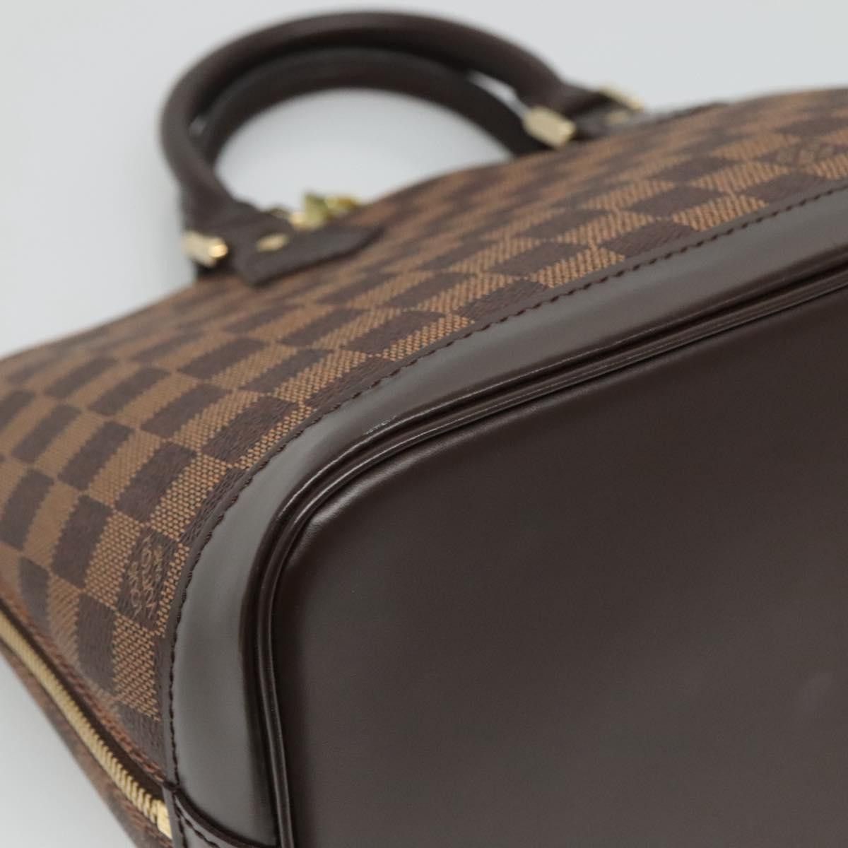 Louis Vuitton Alma Brown Canvas Handbag (Pre-Owned) Size ONE SIZE - 11 Thumbnail