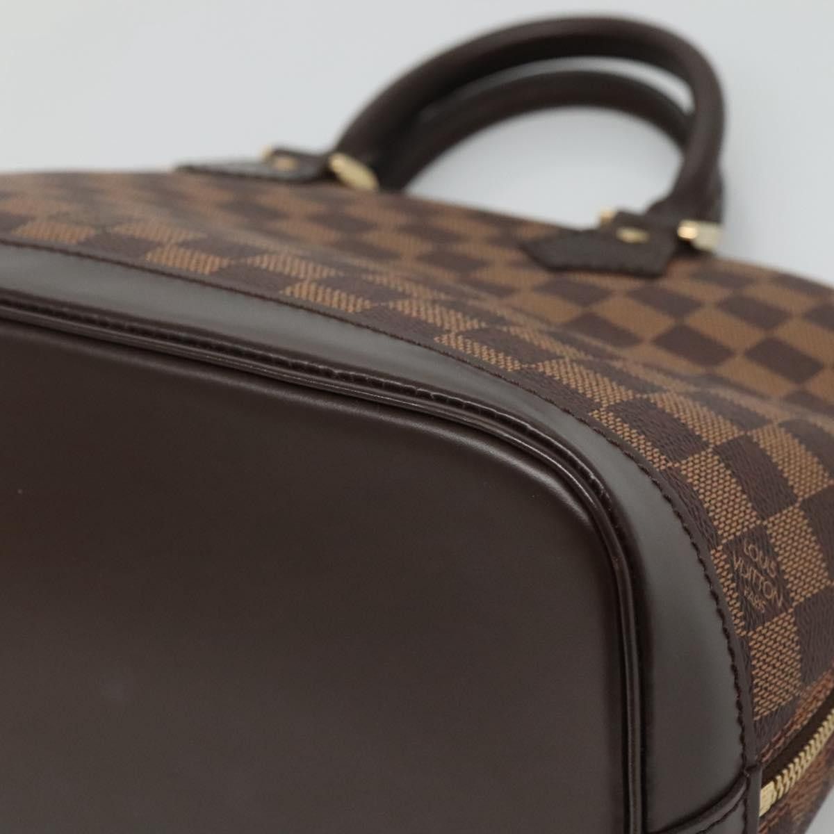 Louis Vuitton Alma Brown Canvas Handbag (Pre-Owned) Size ONE SIZE - 8 Thumbnail