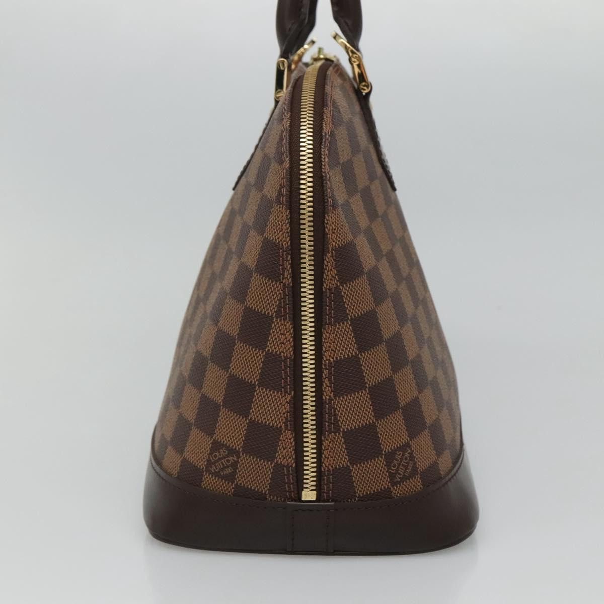 Louis Vuitton Alma Brown Canvas Handbag (Pre-Owned) Size ONE SIZE - 3 Thumbnail