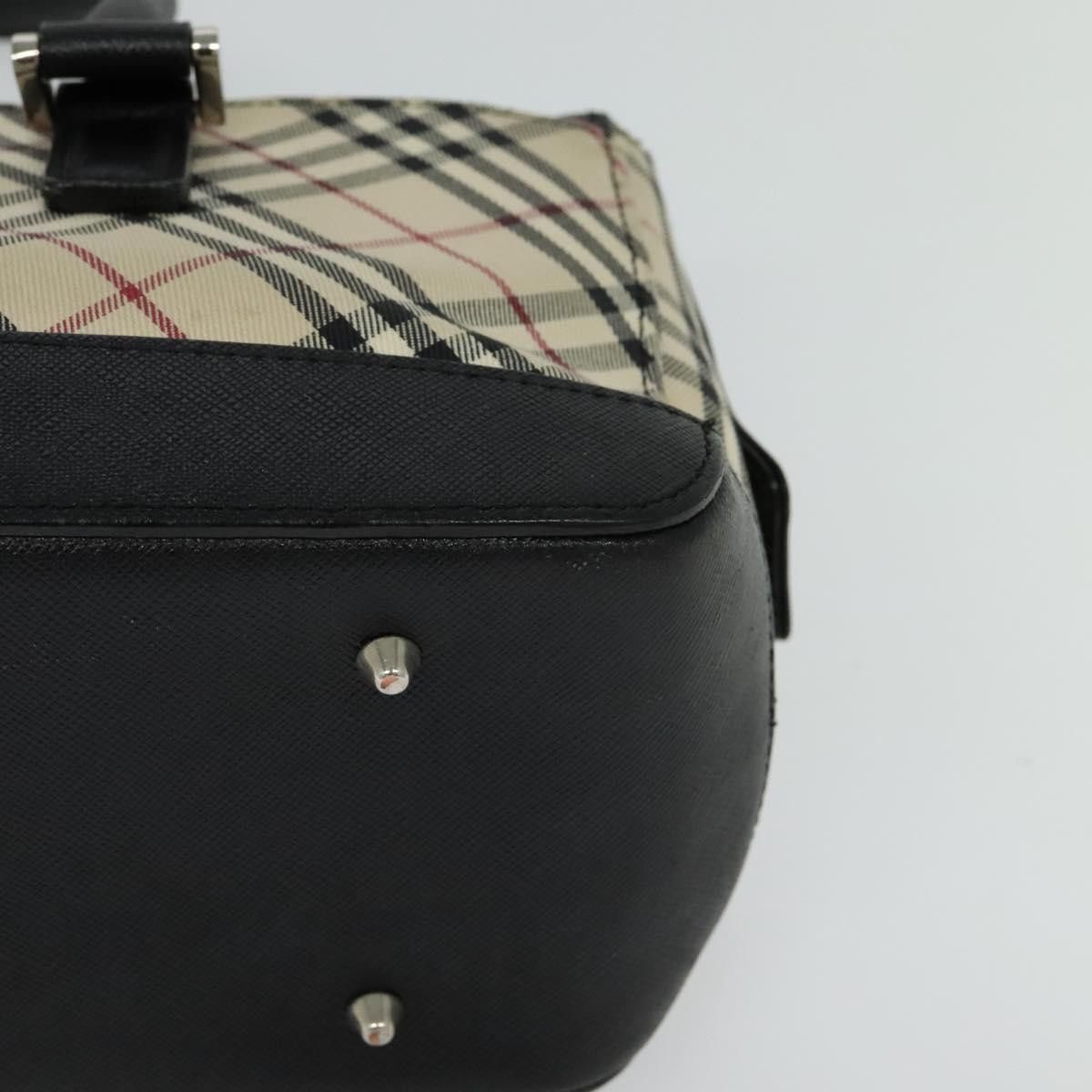 Burberry Nova Check Beige Canvas Handbag (Pre-Owned) Size ONE SIZE - 8 Thumbnail