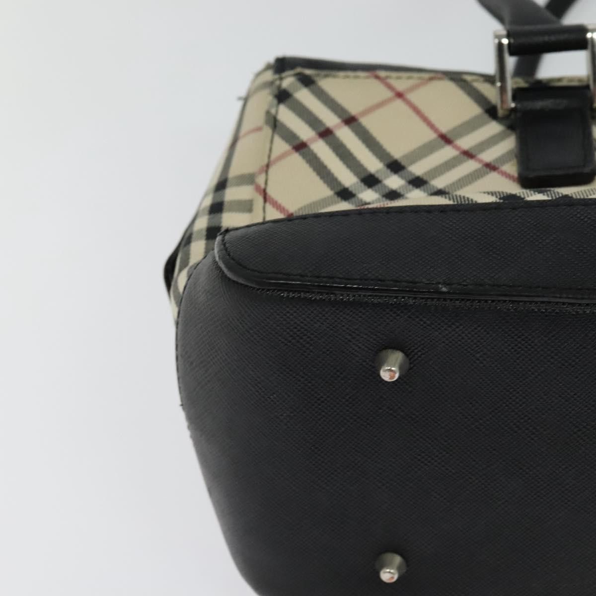 Burberry Nova Check Beige Canvas Handbag (Pre-Owned) Size ONE SIZE - 9 Thumbnail
