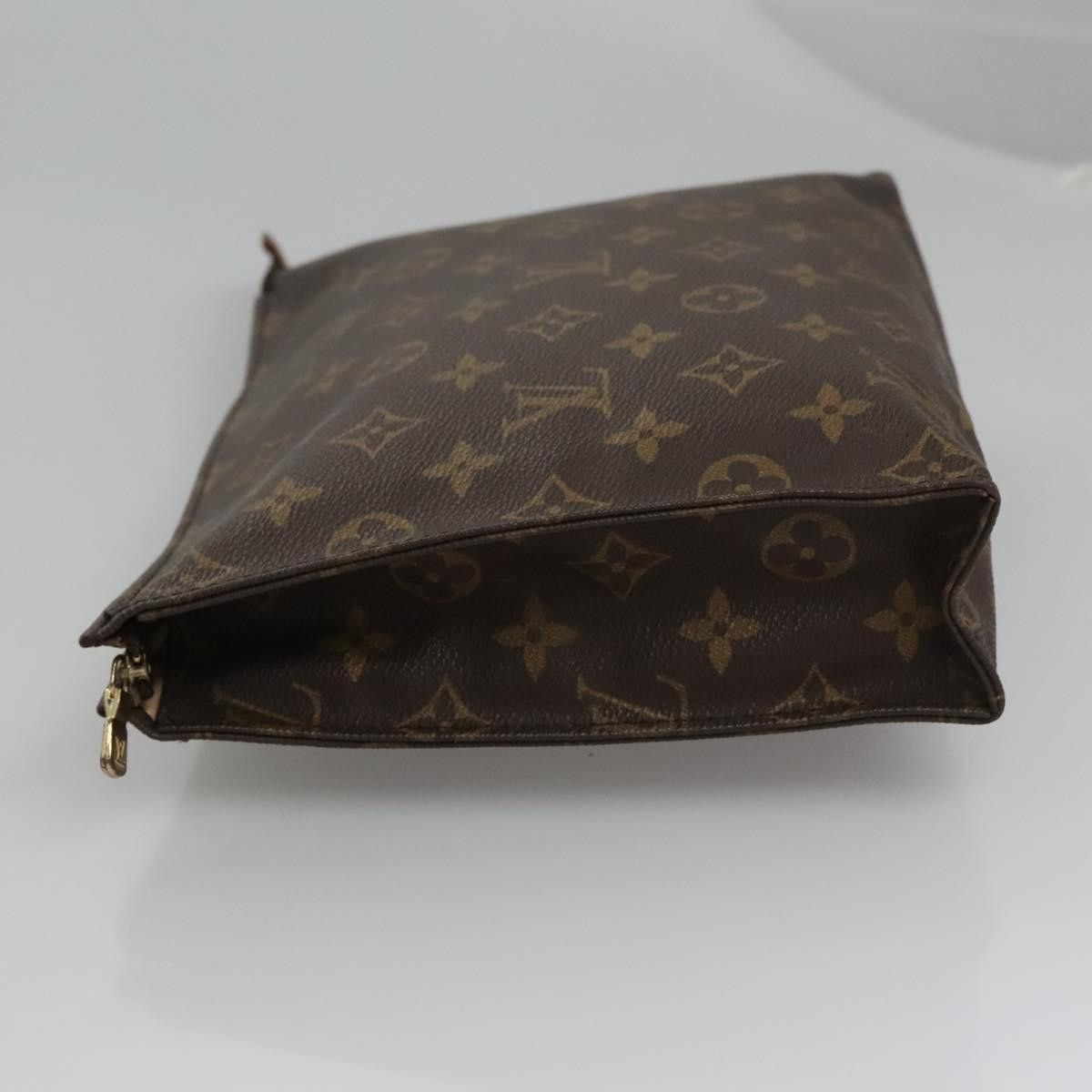 Louis Vuitton Trousse De Toilette Brown Canvas Clutch Bag (Pre-Owned) Size ONE SIZE - 3 Thumbnail