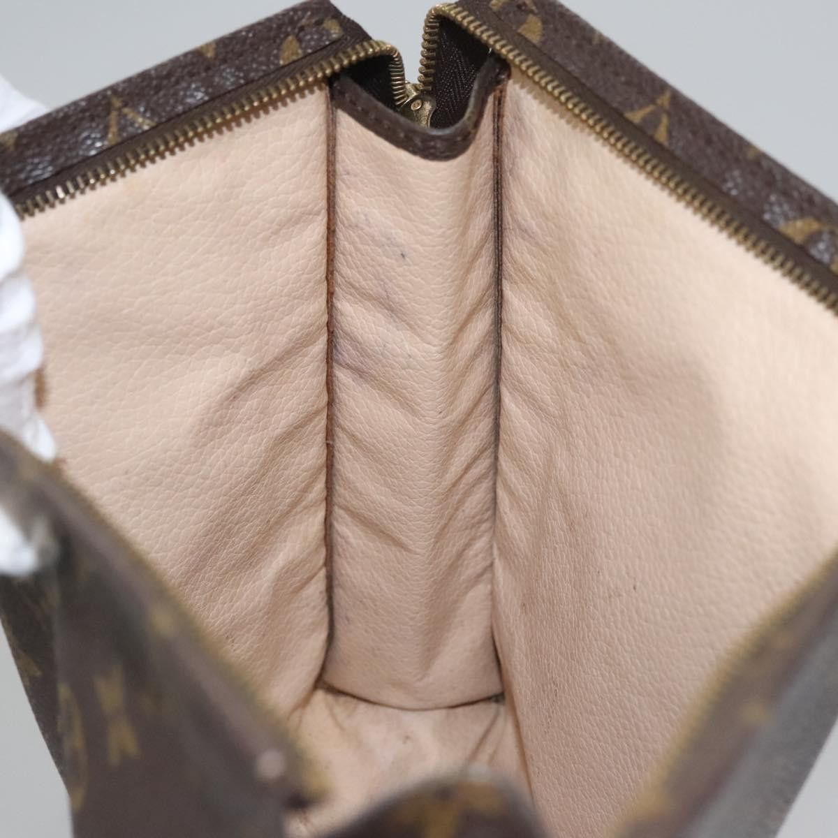 Louis Vuitton Trousse De Toilette Brown Canvas Clutch Bag (Pre-Owned) Size ONE SIZE - 18 Thumbnail