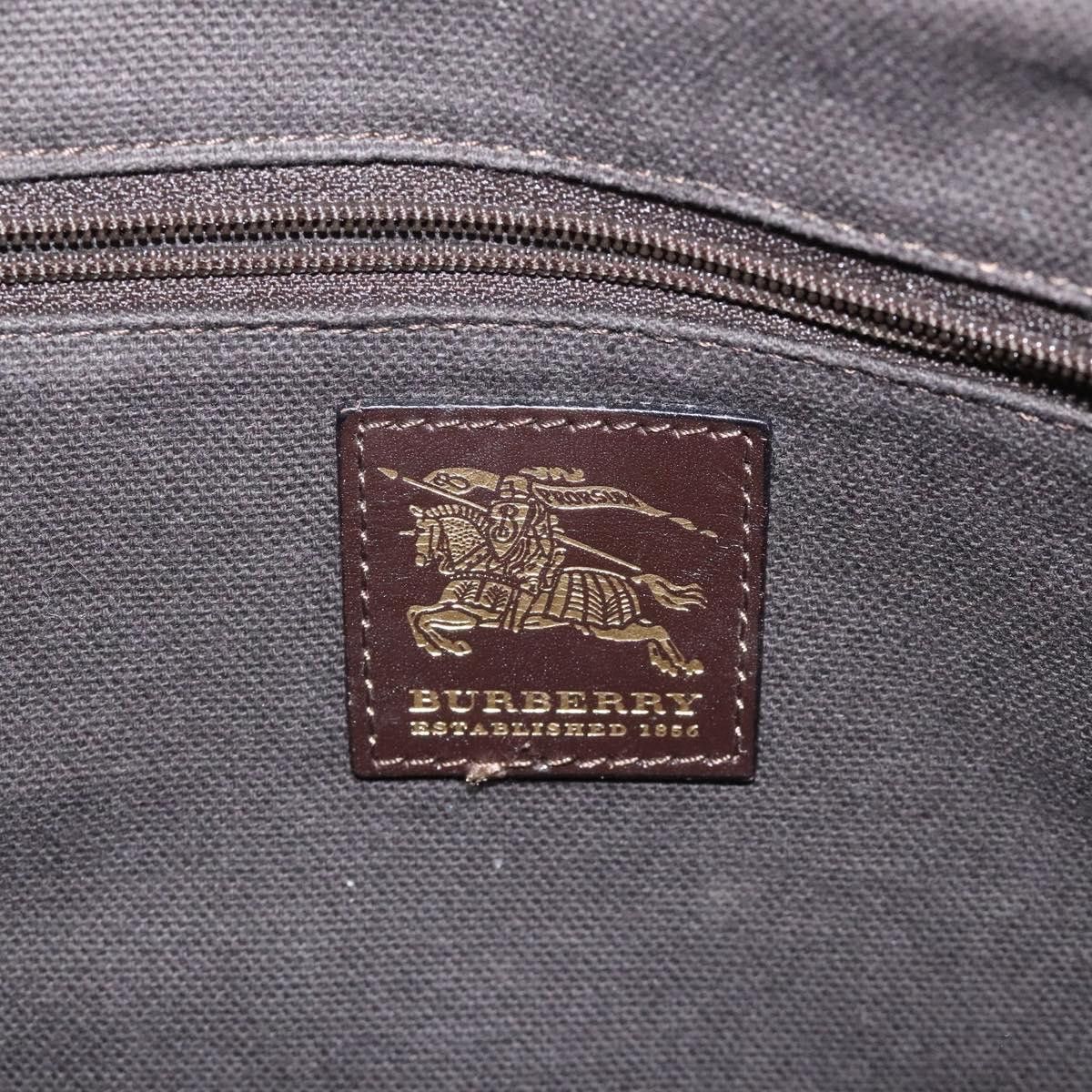 Burberry Nova Check Beige Canvas Shoulder Bag (Pre-Owned) Size ONE SIZE - 15 Thumbnail