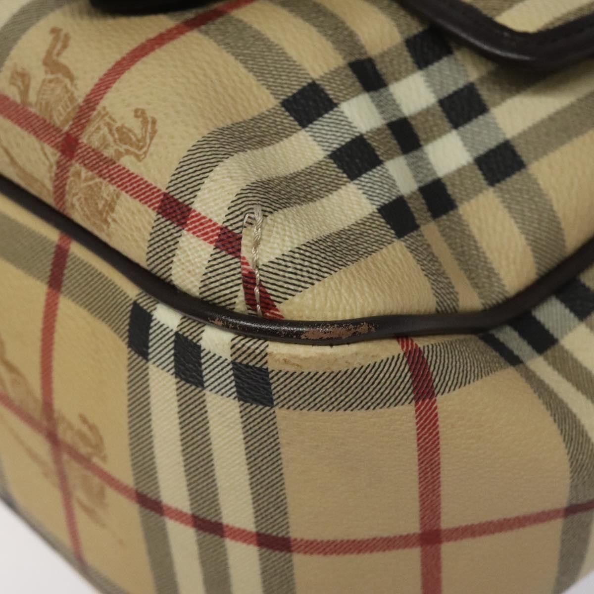 Burberry Nova Check Beige Canvas Shoulder Bag (Pre-Owned) Size ONE SIZE - 7 Thumbnail