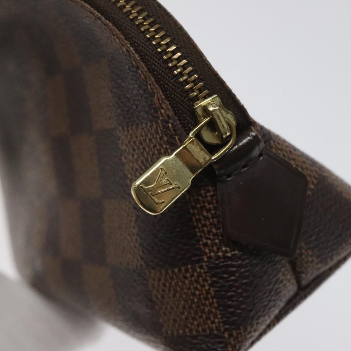 Louis Vuitton Cosmetic Pouch Brown Canvas Clutch Bag (Pre-Owned) Size ONE SIZE - 11 Thumbnail
