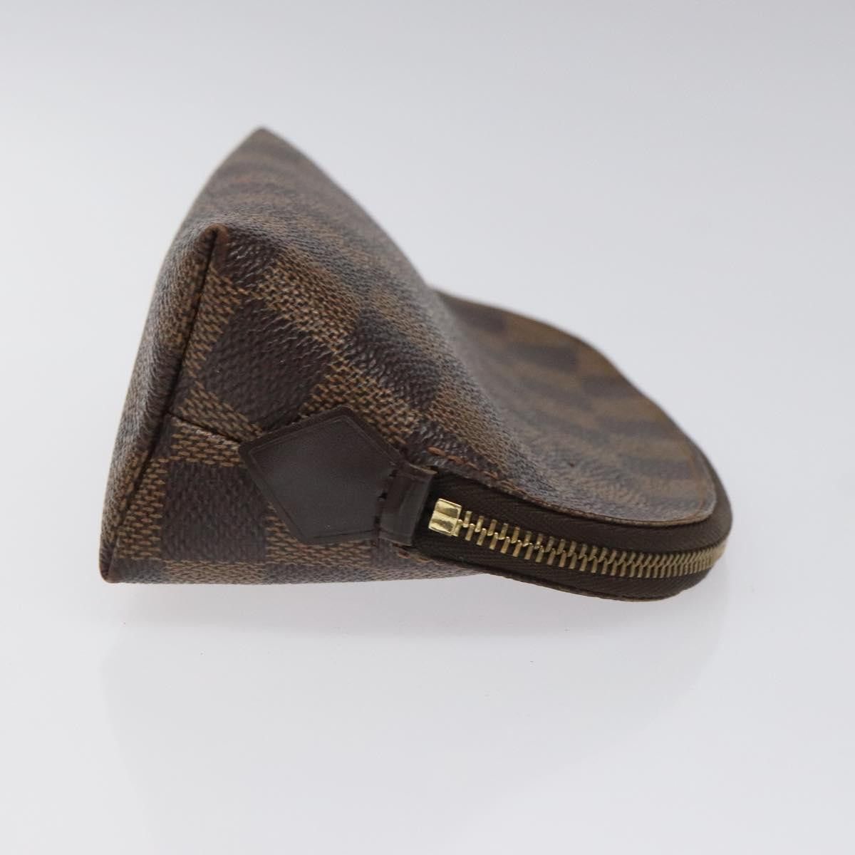 Louis Vuitton Cosmetic Pouch Brown Canvas Clutch Bag (Pre-Owned) Size ONE SIZE - 3 Thumbnail