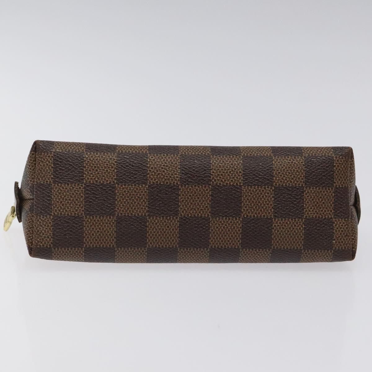 Louis Vuitton Cosmetic Pouch Brown Canvas Clutch Bag (Pre-Owned) Size ONE SIZE - 5 Thumbnail